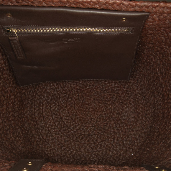 Pre-Loved Saint Laurent Raffia Tote - Picture 6 of 10